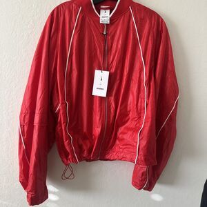 Nike x Jacquemus Adult Unisex Track Jacket University Red Size Medium $250